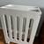 Full-Sized Convertible Crib on wheels that folds up for storage + sheets, rail,  5 thumbnail