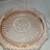 Pair Vintage Pink Depression Glass Mayfair Open Rose Footed Cake Plate 3 thumbnail