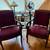 Flexsteel Armchairs Set Pair of Two Upholstered and Wood Chairs Chair 2 thumbnail