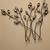 Wrought Iron Look and Crystal Wall Decorations 1 thumbnail