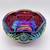 Excellent Condition L. E. Smith Sawtooth Rim Amethyst Carnival Glass 8 thumbnail