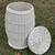 Wicker Basket BoHo Decor Laundry Hamper Storage With Lid 2 thumbnail