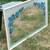 Vintage custom framed painted mirror 10 thumbnail