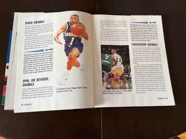 Básicos del ataque en baloncesto de la NBA por Mark Vancil (1996, tapa dura) — Excelente - $5 (Arlington Heights)63470803938307124