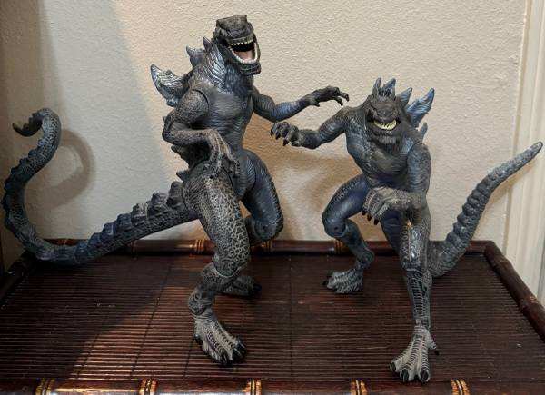 1998 Supreme Godzilla Toho Trendmasters Figures 1