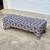 Ralph Lauren Style Oversized (5' Long) Blue & White Ottoman Bench 9 thumbnail