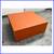 Custom Design Orange Leatherette Coffee Table 11 thumbnail