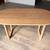 Oval oak small dining table // desk 5 thumbnail