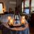 Farmhouse Wagon Wheel Dining Room or Kitchen Hanging Lamp 3 thumbnail