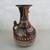 Vintage Peruvian? Folk Art Pottery Hand Painted Vase 12" Tall 8 thumbnail