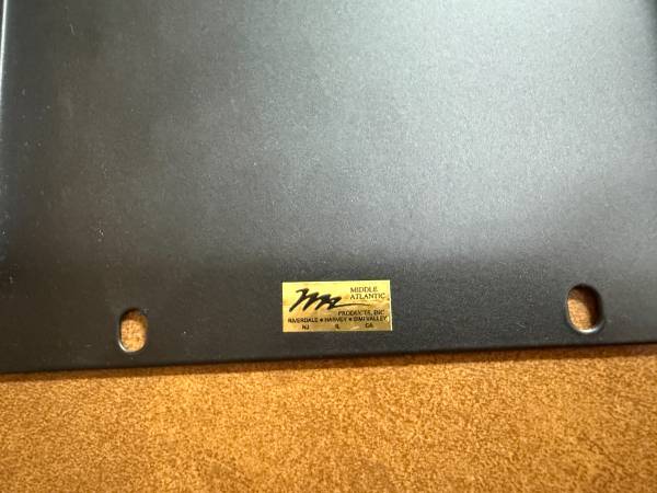 Middle Atlantic EB4 4 Space Blank Rack Panel 1