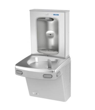 OASIS Bottle Filler & Refrigerated Water Cooler Fountain In Stainless/ 1