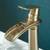 NEW Waterfall Spout Bathroom Faucet, Single Handle, One Hole Deck 5 thumbnail