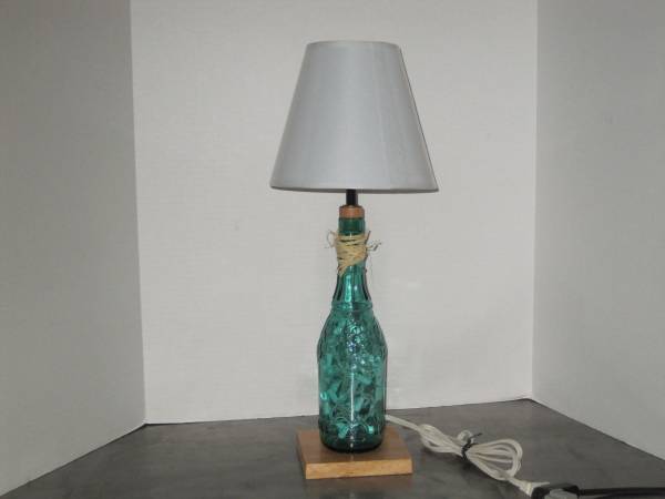 Lamp Green Chrystal lamp 1