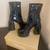 NEW in box lacquered  boots black, size 9 1 thumbnail
