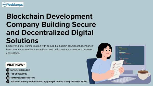 Blockchain Development Company Building Secure and Decentralized Digit 1