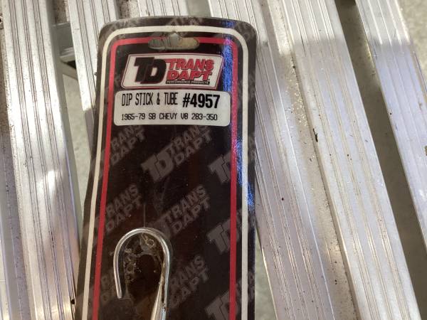 Sb Chevy engine dipstick 1
