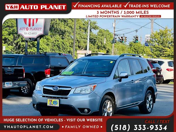 $247/mo - 2016 Subaru Forester 25i 25 i 25-i Touring AWDWagon - $11,995 (324 Columbia Turnpike Rensselaer NY 12144)63477981750787121