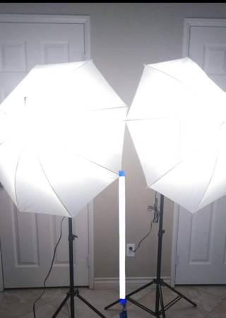 3 piece studio light kit video or photography, Wireless wand stick lig 1