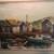 Framed Harbour Scene Watercolour Painting 25" Artist Signed Cafnaski 2 thumbnail