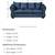 Ashley Darcy Sofa 3seater - Great condition 3 thumbnail