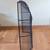 Vtg/Antique Black Steel Frame Mesh Fireplace Screen 2 thumbnail