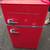 KUPPET Red Retro Mini Refrigerator/Freezer 2-Door 3.2 Cu. Ft. 115V 2 thumbnail