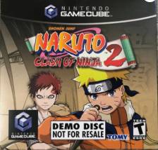 Gamecube Naruto Clash Of Ninja 2 Demo Disc Not For Resale Rare New/Sea 1