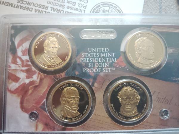 2009 us mint $1 presidential proof set 1
