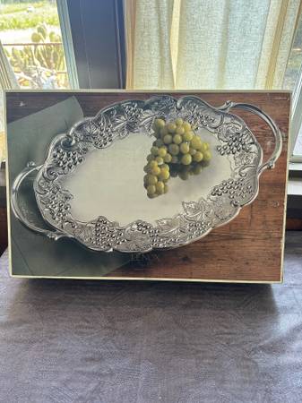 Lenox Metal Serving Platter 1