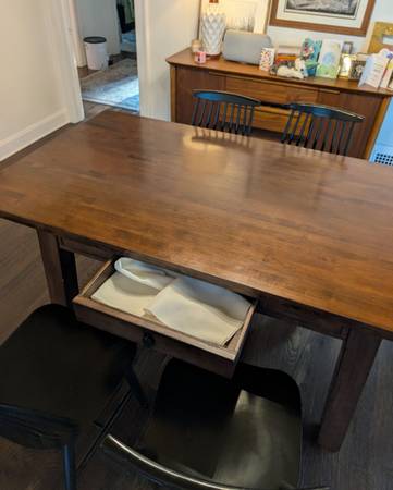 Solid Wood Dining Table 1
