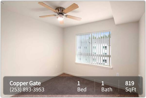 $1.703 / 1 dormitorio - 819 pies² - ¡Paraíso para mascotas! 1 habitación/1 baño, ideal para compañeros peludos. (Auburn)63408953536259122
