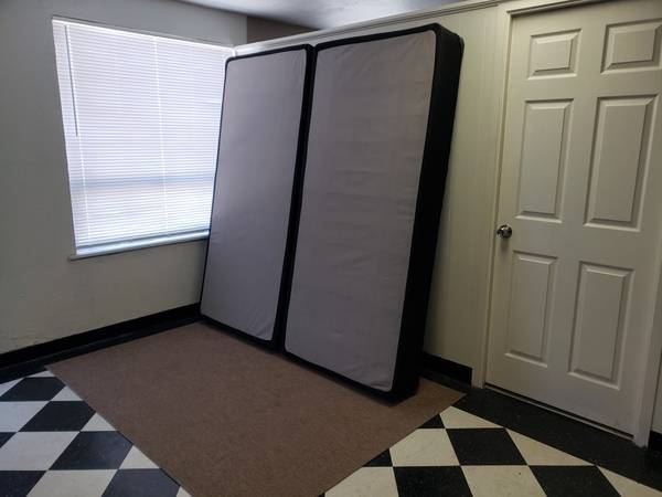 King size box springs - can DELIVER almost anywhere for $20 extra 1