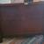 Antique solid wood bench with storage 5 thumbnail