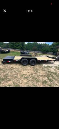 Used New 20’ mega ramp car hauler — $4,400 in North Mississippi