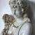 1950s 26" Universal Statuary of Chicago Roman Greek Goddess w/ Grapes 14 thumbnail