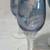Vintage Etched Blue Glass Decanter and Cordial Glasses 2 thumbnail
