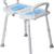 Extra Wide 23-Inch Adjustable Shower Stool with Arms - 350 lbs. 1 thumbnail