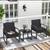 New 3-Pieces Modern PE Rattan Chair Patio Furniture Conversation Sets Patio Set  5 thumbnail