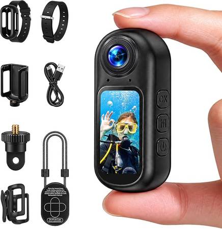 #3580 4K Mini Body Camera 1