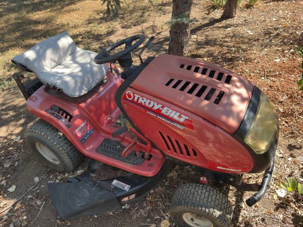 Troy Built 42” deck Bronco riding mower 1