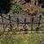 Solid Vintage Wrought Iron Freestanding Fence Panel 2 thumbnail