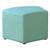 3 New in box Teal fabric Mini Quad Shaped Ottomans Side Tables 1 thumbnail