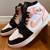 Jordan Air Jordan 1 Mid Crimson Tint Pink/Black/White Leather Mid-Top 554724-133 3 thumbnail