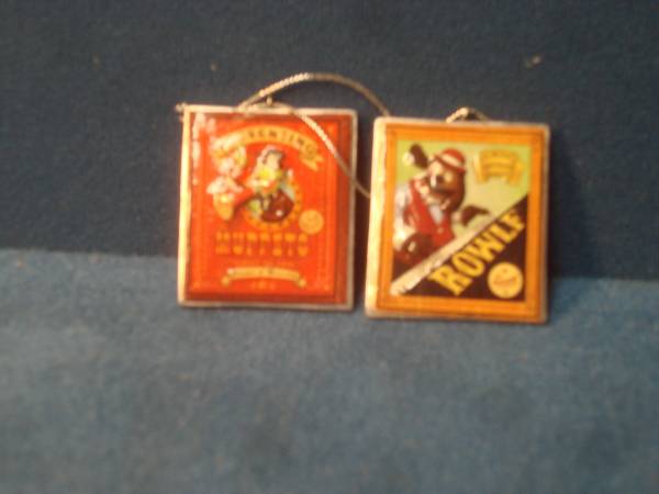 FIVE NEW PLASTIC DISNEY CHRISTMAS ONAMENTS 1