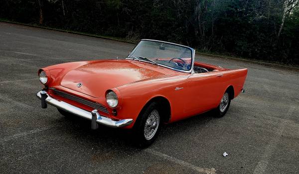 1962 Alpine Sunbeam descapotable 1k millas - $17,500 (Seattle)63654706067203120