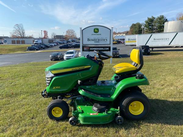 John Deere X350 Lawn Tractor - Tag 5717 1