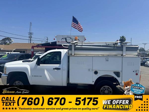 2008 Chevrolet Silverado 3500HD 3500 HD 3500-HD Camión de trabajo 2 puertas - $10,990 (Bloom Auto Sales)63476281993857123
