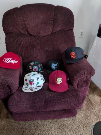 6 Various Fitted Hats 1
