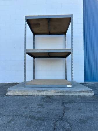 4 ft W x ft 4 D Heavy Duty 3 Tier Storage Rack Shelving 1